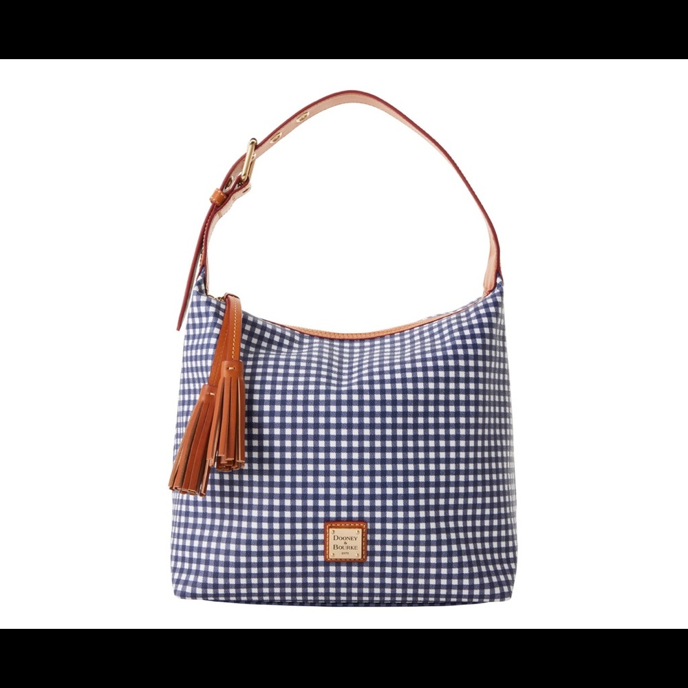 NWOT DOONEY & BOURKE GINGHAM PAIGE SAC